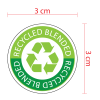 Recycled Blended Etiketi